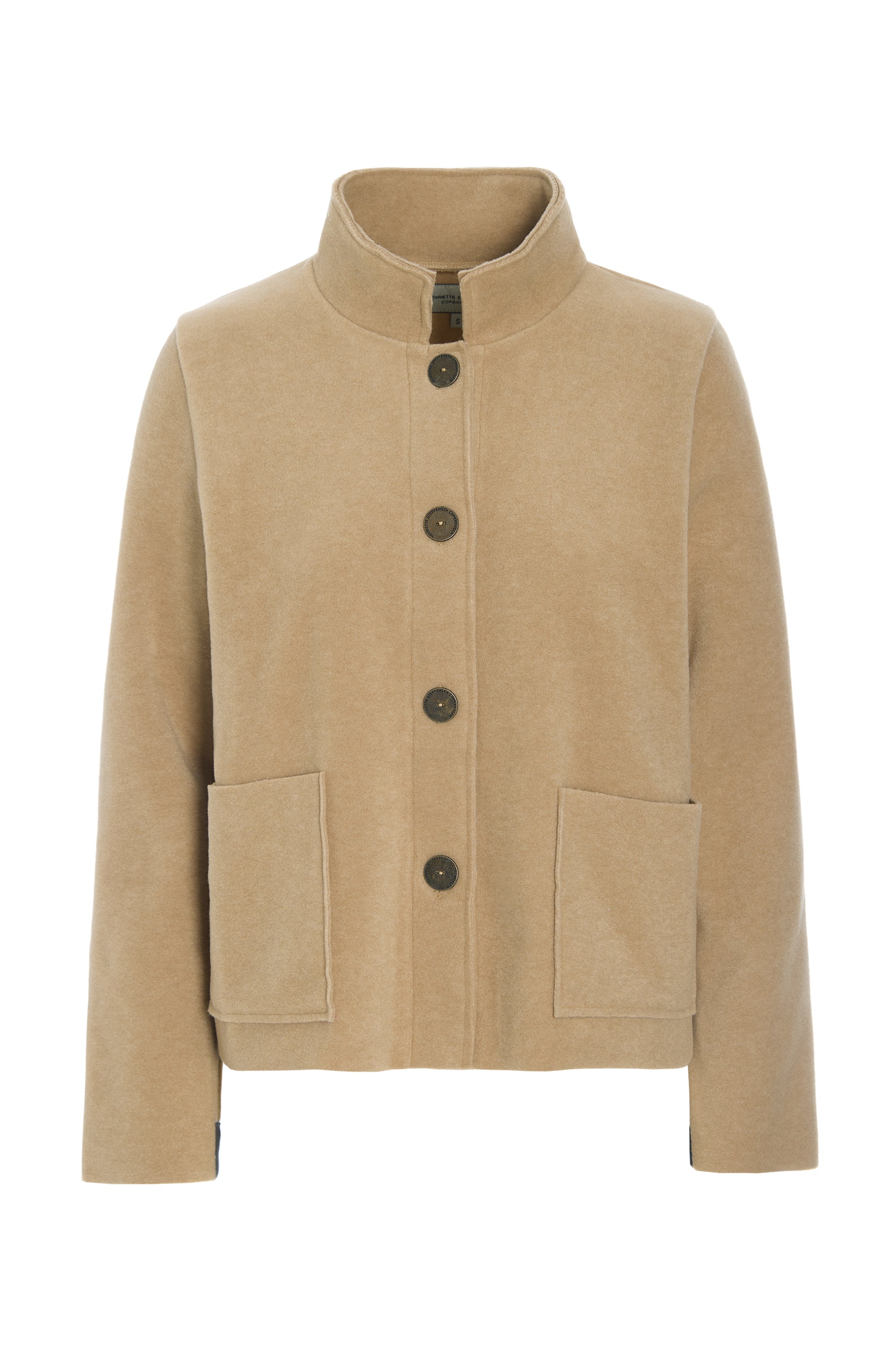 henriette steffensen camel short jacket - 7164 – therapy:style